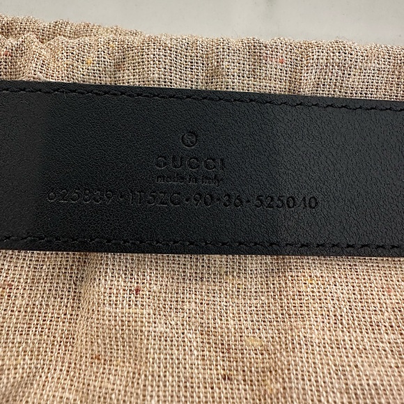 Gucci GG Logo Belt Cherry - Picture 5 of 7